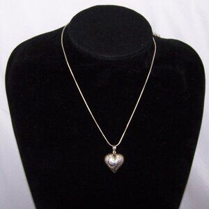 Silver Heart Necklace